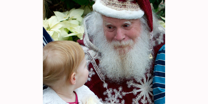 Photo Credit: Aimee Grant Eldon (left to right) Anna Eldon and Wil Strickland at Matthaei Botanical Gardens.