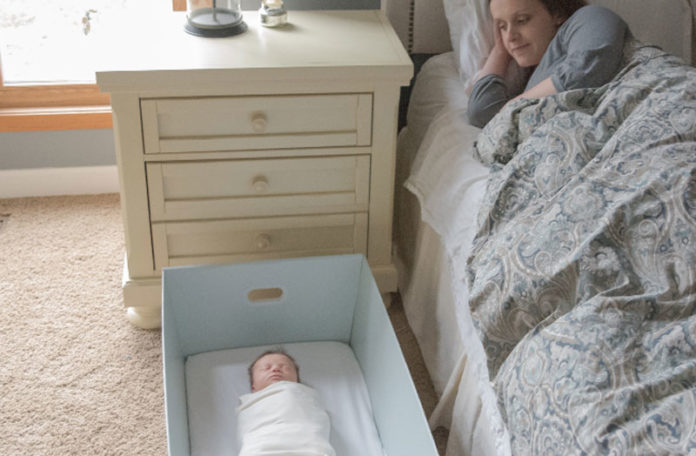 Smitten Sleep System, inspired by the Finnish sleep box tradition
