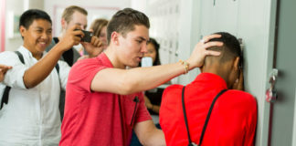 90 percent of 4th through 8th graders report being victims of bullying