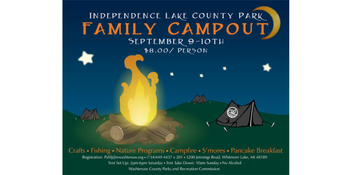 Family Campout Flyer
