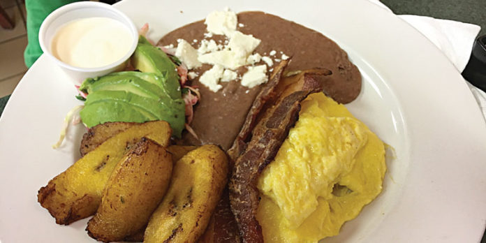 Food at Antonio's Coney Dogs