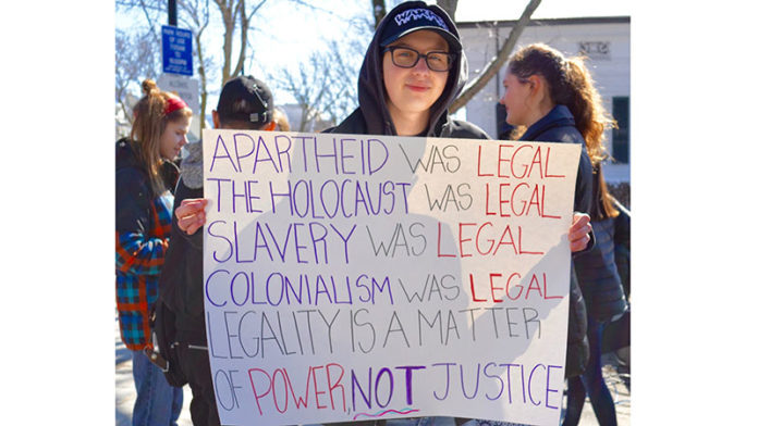 Pioneer High School junior Atticus Tanguay. Photo: Karen Smyte