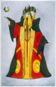 Concept art for Queen Amidala's Senate Gown.