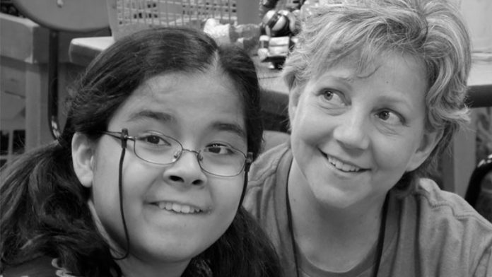 Elisa Browning, member of the Special Needs Ministry at Keystone Church, and her Volunteer Buddy, Karen Kle.