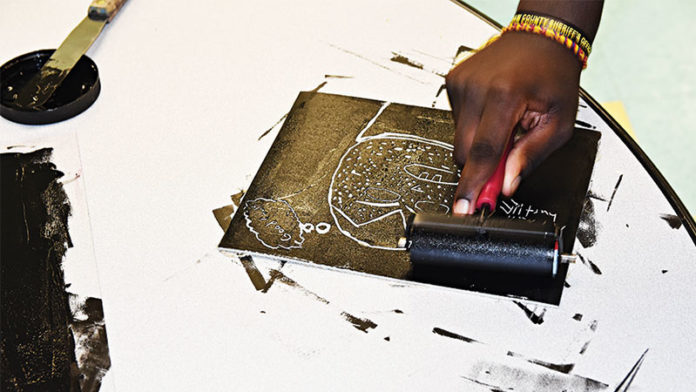 Youth Arts Alliance, which serves youth impacted by the juvenile justice system in the area, is an outlet that connects healing and the arts for students.
