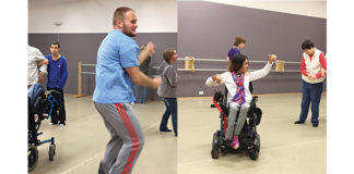 Participants enjoy the open studio Adaptive Dance Program at Ballet Chelsea.