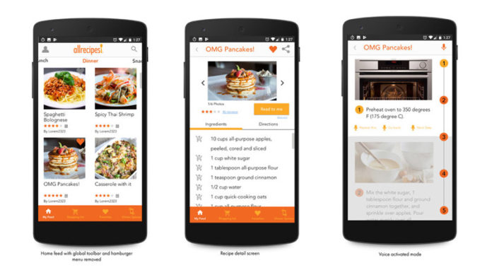 AllRecipes Dinner Spinner