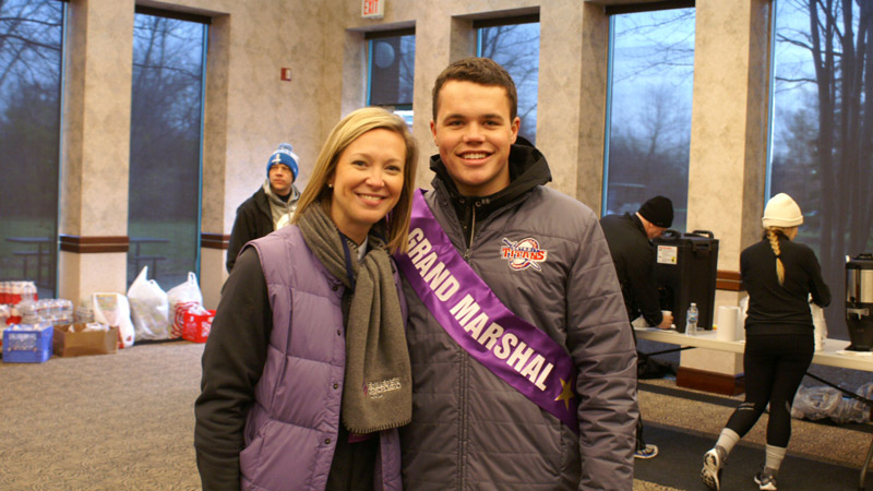 Brianna Romines and Justin Murray- the inspiration behind Turkey Trot.