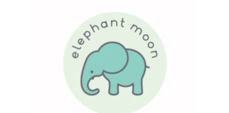Elephant Moon logo designed by Kelly Salchow Macarthur of Elevate Design