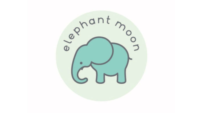Elephant Moon logo designed by Kelly Salchow Macarthur of Elevate Design