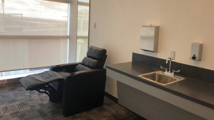 Nursing room in Detroit Metro Airport