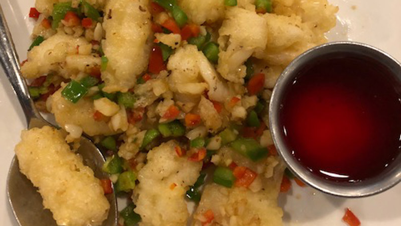 Calamari from Evergreen Restaurant