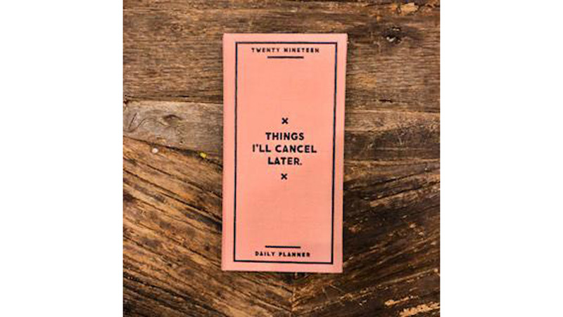 Thing's I'll Cancel Later Planner