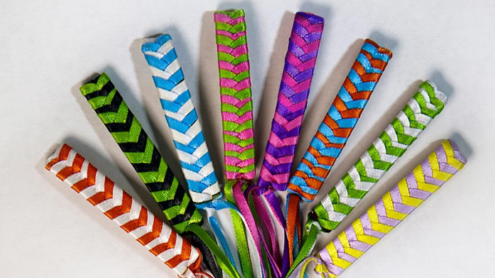 80's Ribbon Barrette