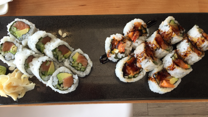 Sushi Rolls at Momo Sushi