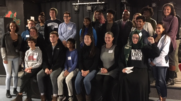 Local youth met with County Commissioners to discuss the formation of a County Youth Commission.