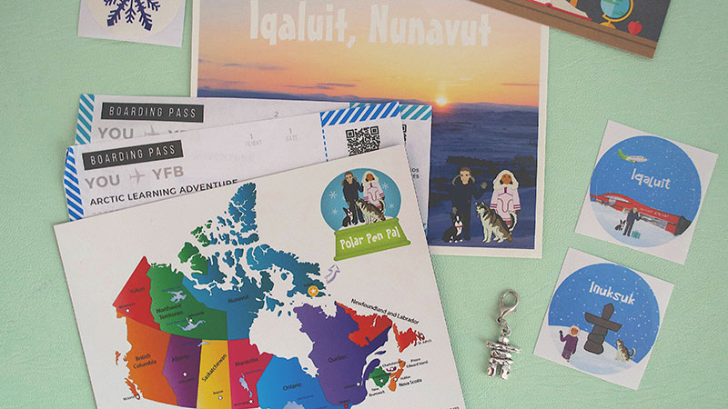 Kids-learn-all-about-the-Arctic-with-Polar-Pen-Pal.