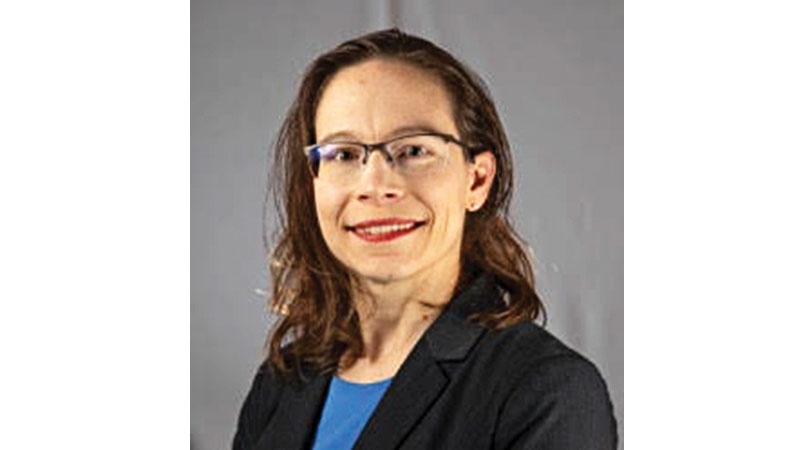 Kristen Columbus, Parent Mentor for Michigan Alliance for Families.  Photo Credit: Tony Beyers, Michigan State University School of Social Work. 