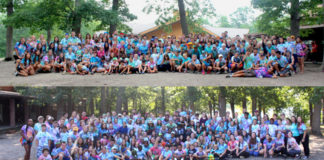 Camp Kesem, a camp for kids who has a parent diagnosed with cancer.