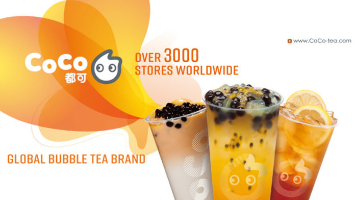 CoCo Fresh Tea & Juice offers authentic bubble tea and more