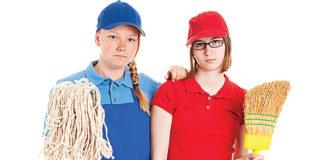 Teen workers