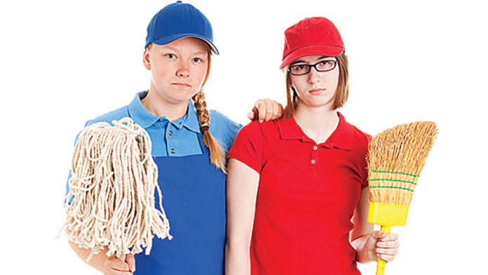 Teen workers