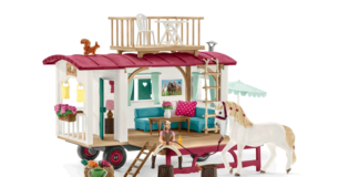 The Schleich Horse Club Caravan for Secret Club Meetings