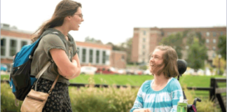 Putting people first in talking to persons with disabilities