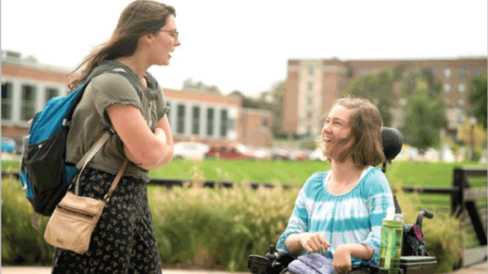 Putting people first in talking to persons with disabilities