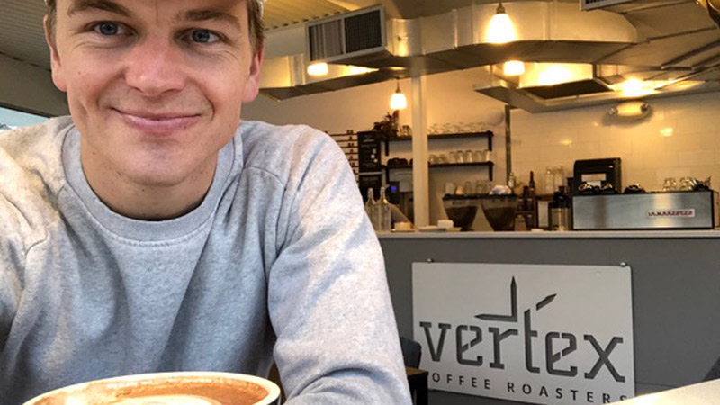 Hot chocolate Vertex Coffee Roasters