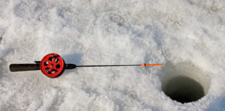 ice fishing