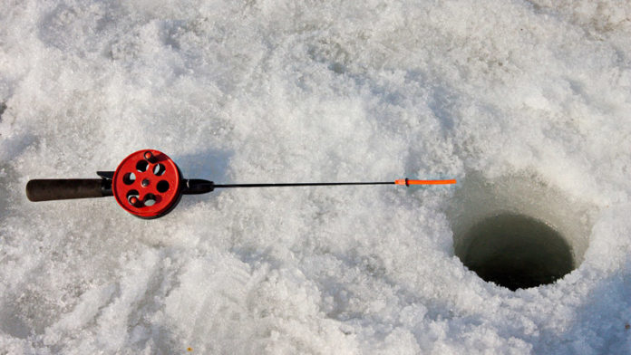 ice fishing