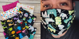 Image courtesy of Karen’s Collection (Left) and Ypsi Masks (Right)