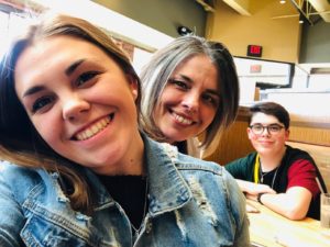 Jill Tewsley is a mom who knows the importance of community in her job and life in general. She is pictured with her son, Alden, 15; and daughter, Maxine, 18.