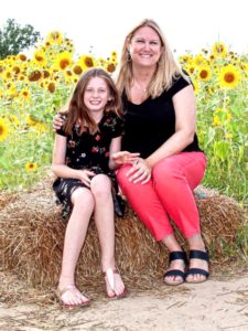 Teacher and mom Wendy Unger has learned how to focus on what’s important after a cancer diagnosis this past year. She is pictured with her daughter, Zoe, 10.  