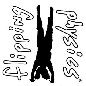 Jon Thomas-Palmer does a handstand to demonstrate physics principles. Image courtesy of Jonathan Thomas-Palmer.