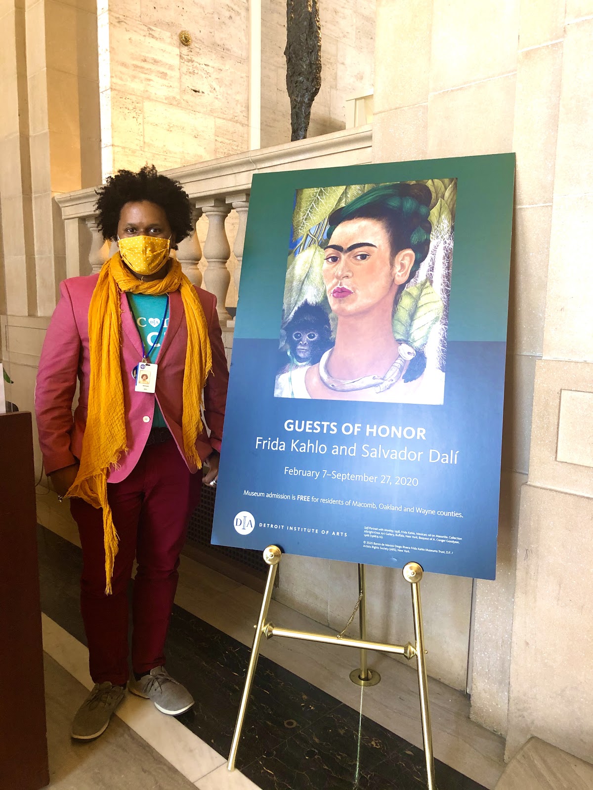 Michale Hill, Community Partnership Programming Coordinator. Image courtesy of Christina-Marie Sears.