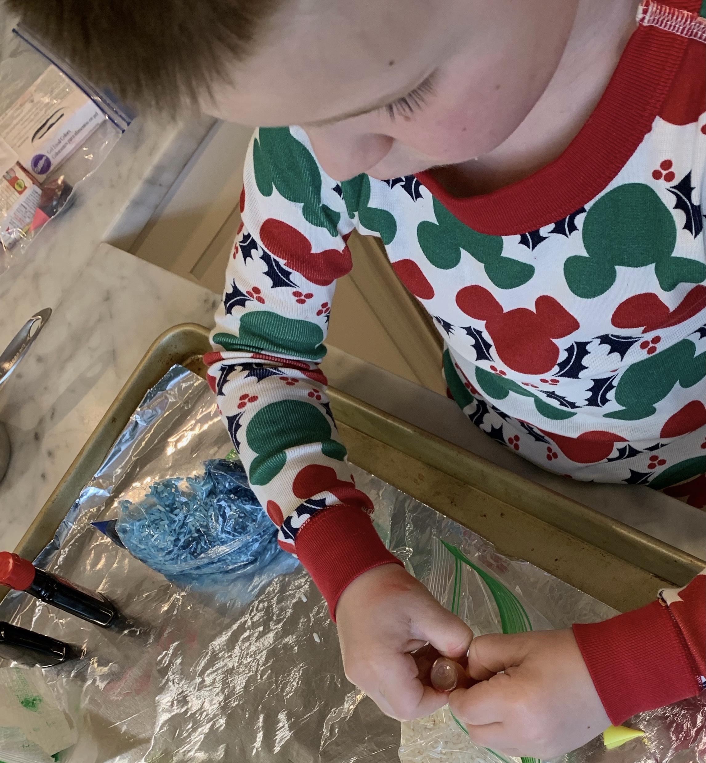 Daycroft School winter art