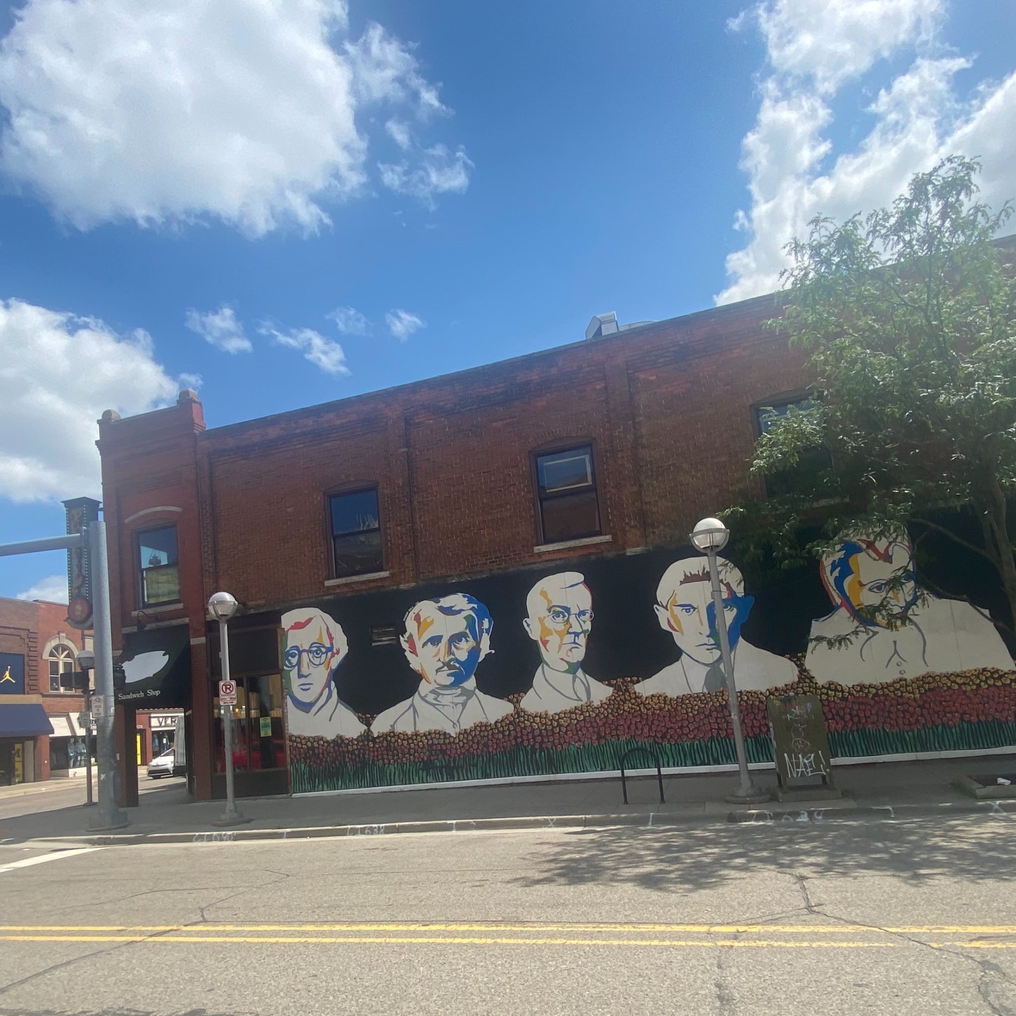 bookstore murals in ann arbor