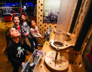 A picture of kids learning about STEM education.