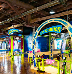 A picture of a science center in Lansing