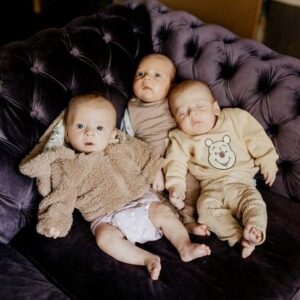 Photo of triplets