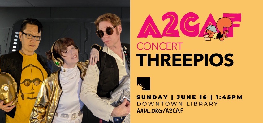 A graphic for an upcoming concert.