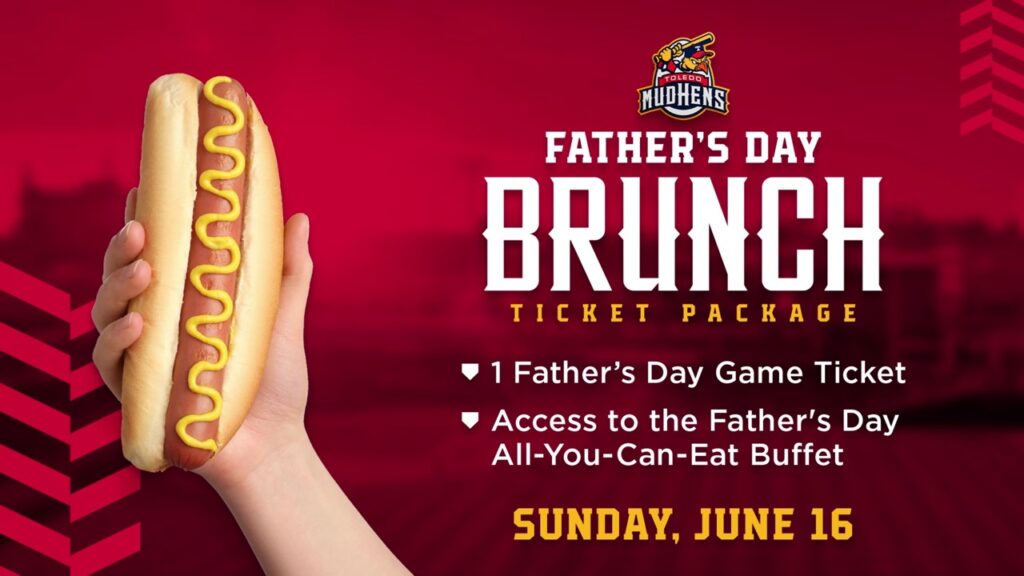 Father's Day brunch at the Toledo Mud Hens