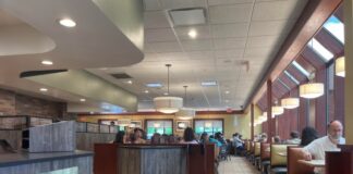 Front counter at Nicks Pancake House