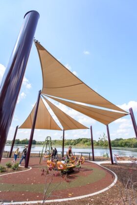 A photo of a playground.