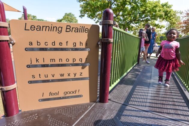 A photo of a playground.
