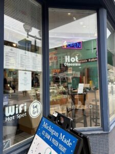 Front of Ice Cream Shop