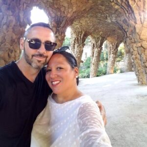 Married couple in Spain.