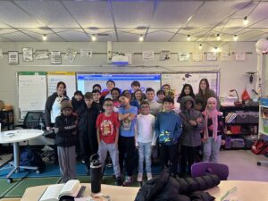 Fourth grade class room